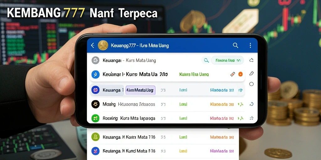 Tampilan antarmuka KEMBANG777 yang mudah dipahami dan navigasi yang intuitif.